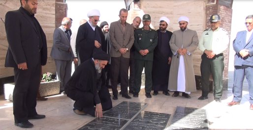 نماینده ولی فقیه در استان کردستان به مقام شهدای گمنام شهرستان قروه ادای احترام کرد+تصاویر