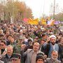 راهپیمایی انقلابیون قروه ای در محکومیت اغتشاشات اخیر کشور