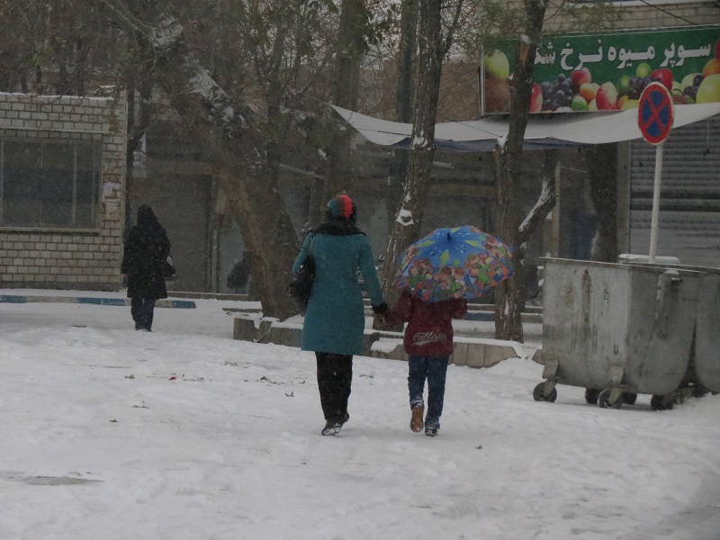 نخستین برف پاییزی شهرستان قروه از نگاه دوربین سراب خبر