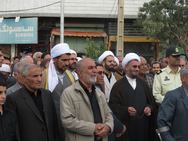 بیعت با شهید امر به معروف،راهپیمایی،قروه